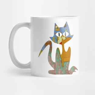 Cat Vang Gogh Bedroom Mug